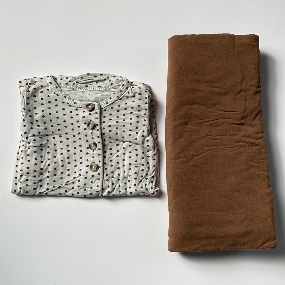 Lou Lou & Company Newborn Gown and Swaddle